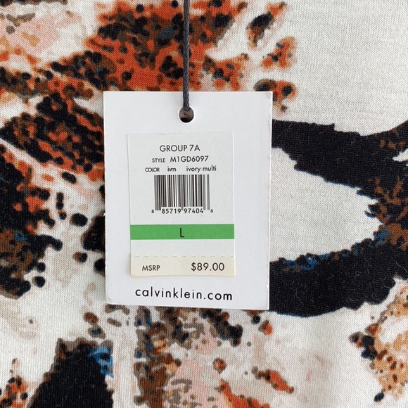 Calvin Klein Dress Size L NWT - Picture 3 of 6